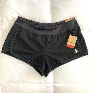 Reebok Women's Flight Duo Black Training Shorts